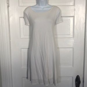 Open back shift dress. Lines on inside